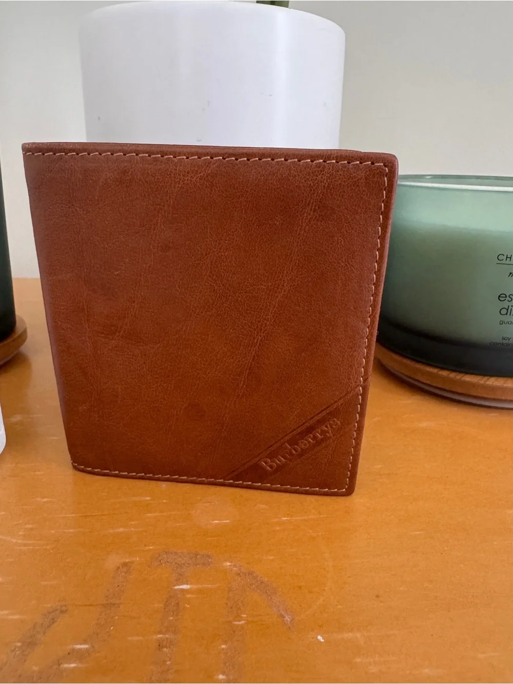 Burberry men’s leather bifold